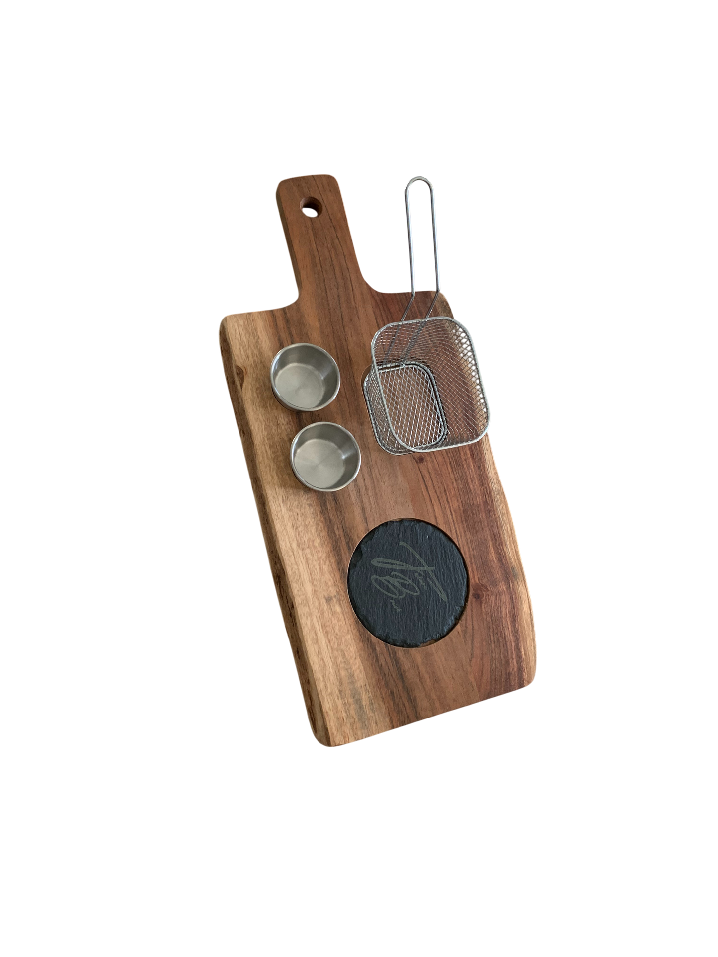 Planche de service & de découpe en bois d'acacia
